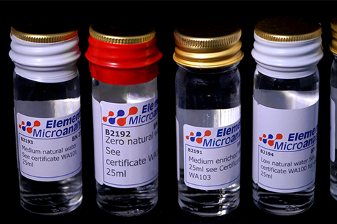 Customization requirements for isotope reference materials